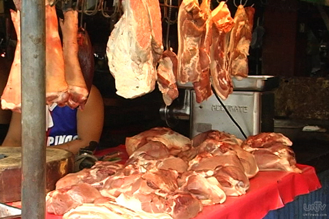 FILE PHOTO: Ang karaniwang mga pork meat products na itinitinda sa mga palengke (UNTV News)