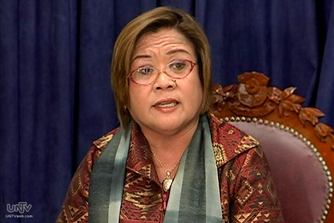 “I advised sina Benhur through their counsel to be placed under WPP as soon as possible so anytime they will be covered by WPP.” — DOJ Sec. Leila De Lima (UNTV News)