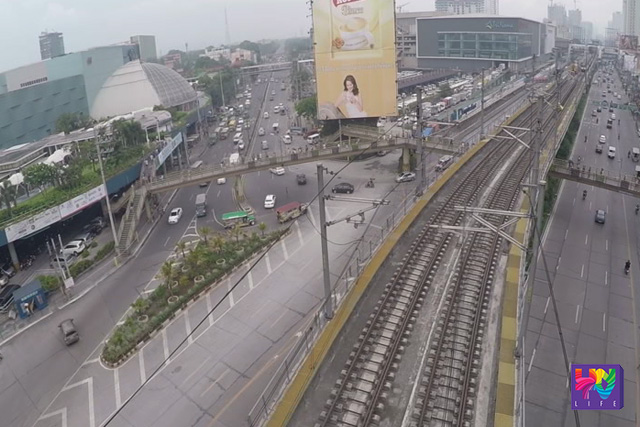 An aerial view of the place where the Department of Transportation and Communications (DOTC) wants to build the LRT-MRT common station captured via UNTV Drone. (UNTV News)